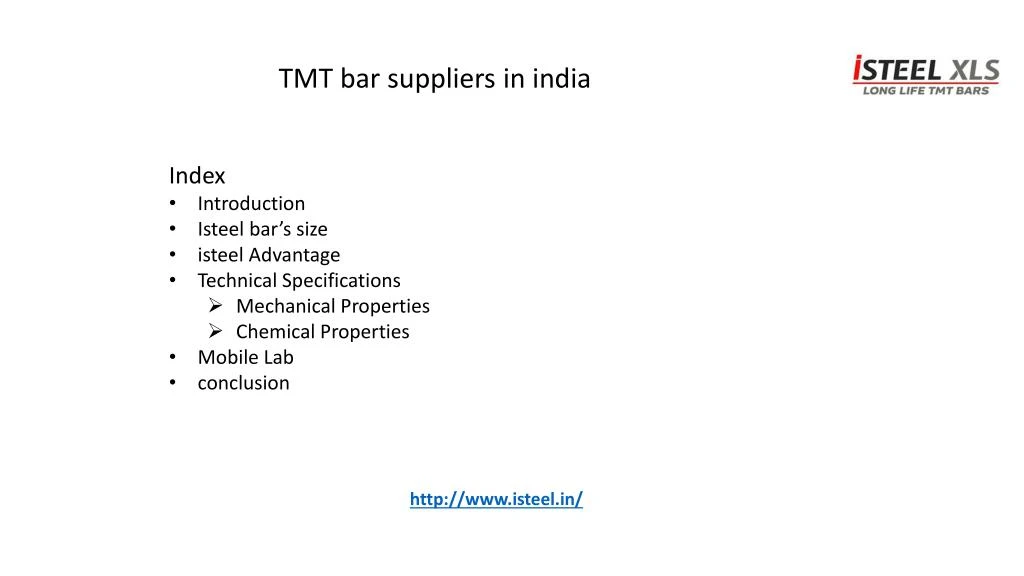 tmt bar suppliers in india