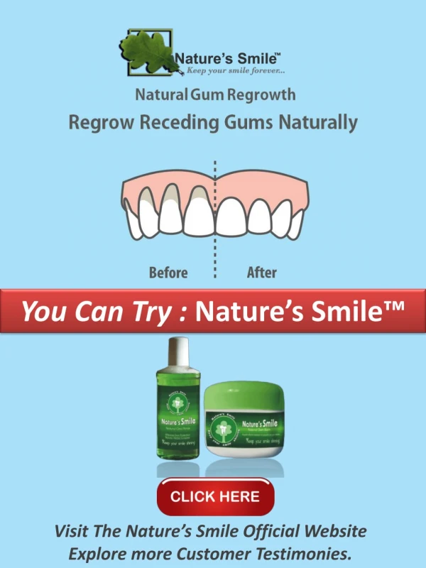 How To Reverse Gum Recession Naturally?