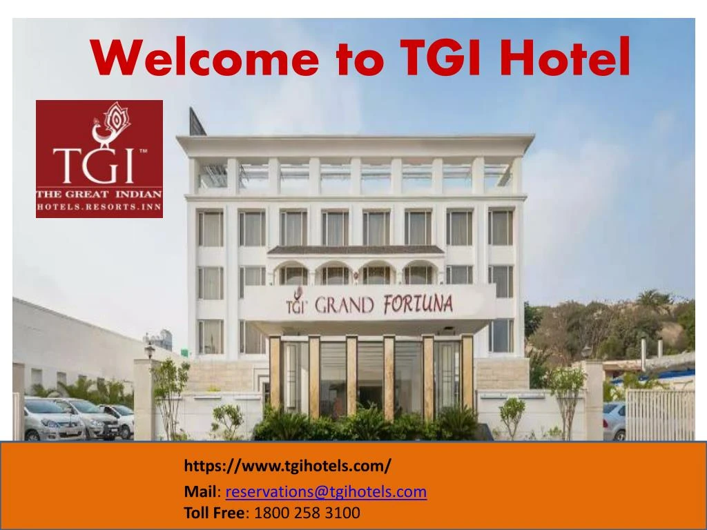 welcome to t gi h otel