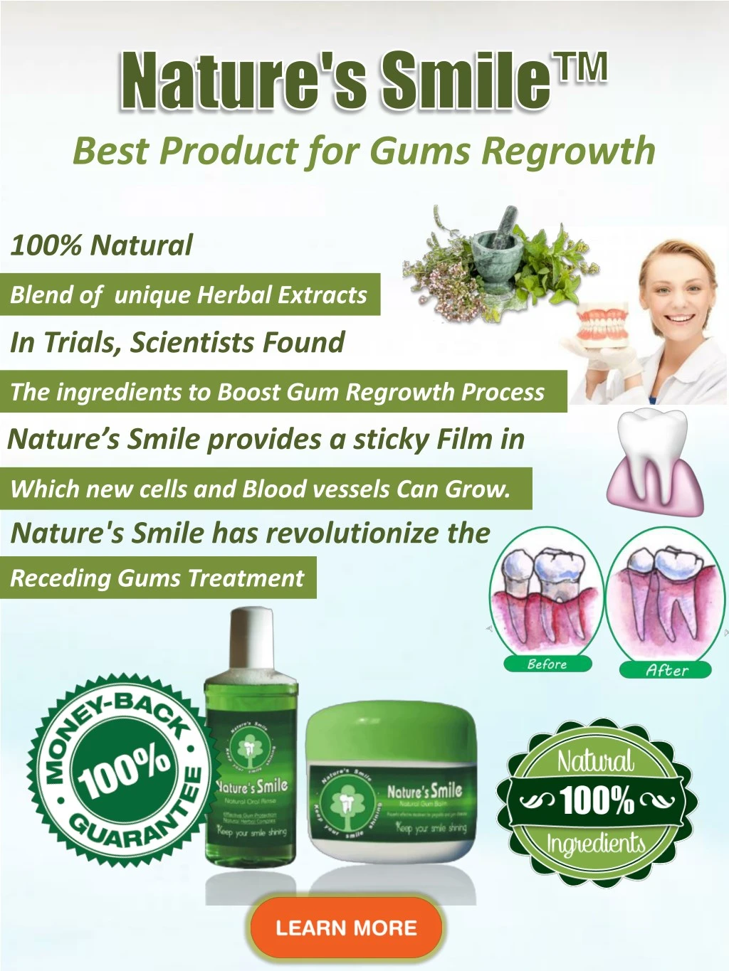 best product for gums regrowth