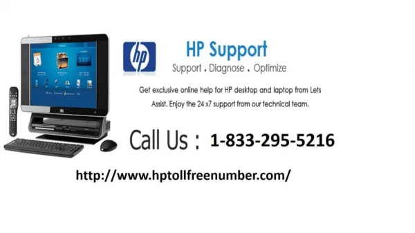 Hp Support 1-833-295-5216
