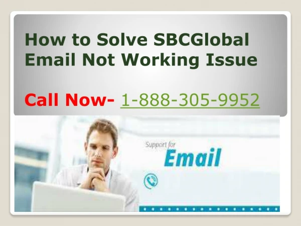 SBCGlobal email not working issue