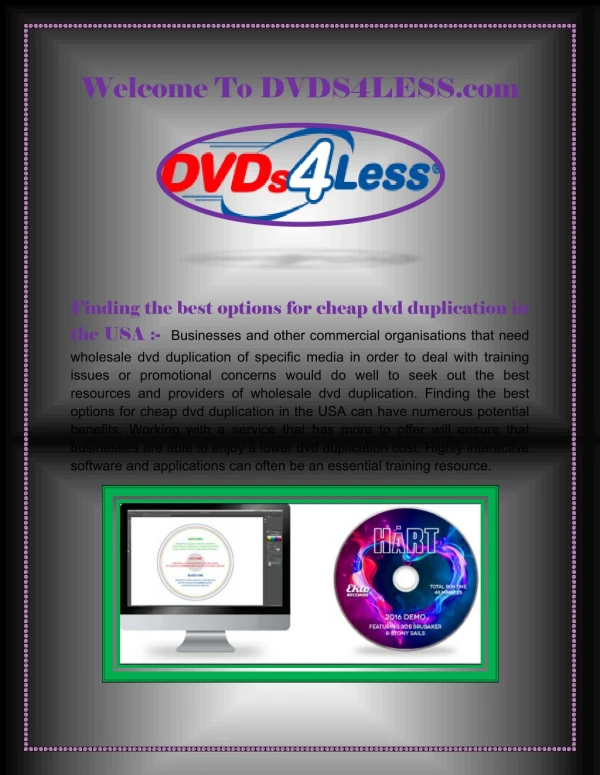 cd and dvd duplication, cd duplication services - dvds4less.com