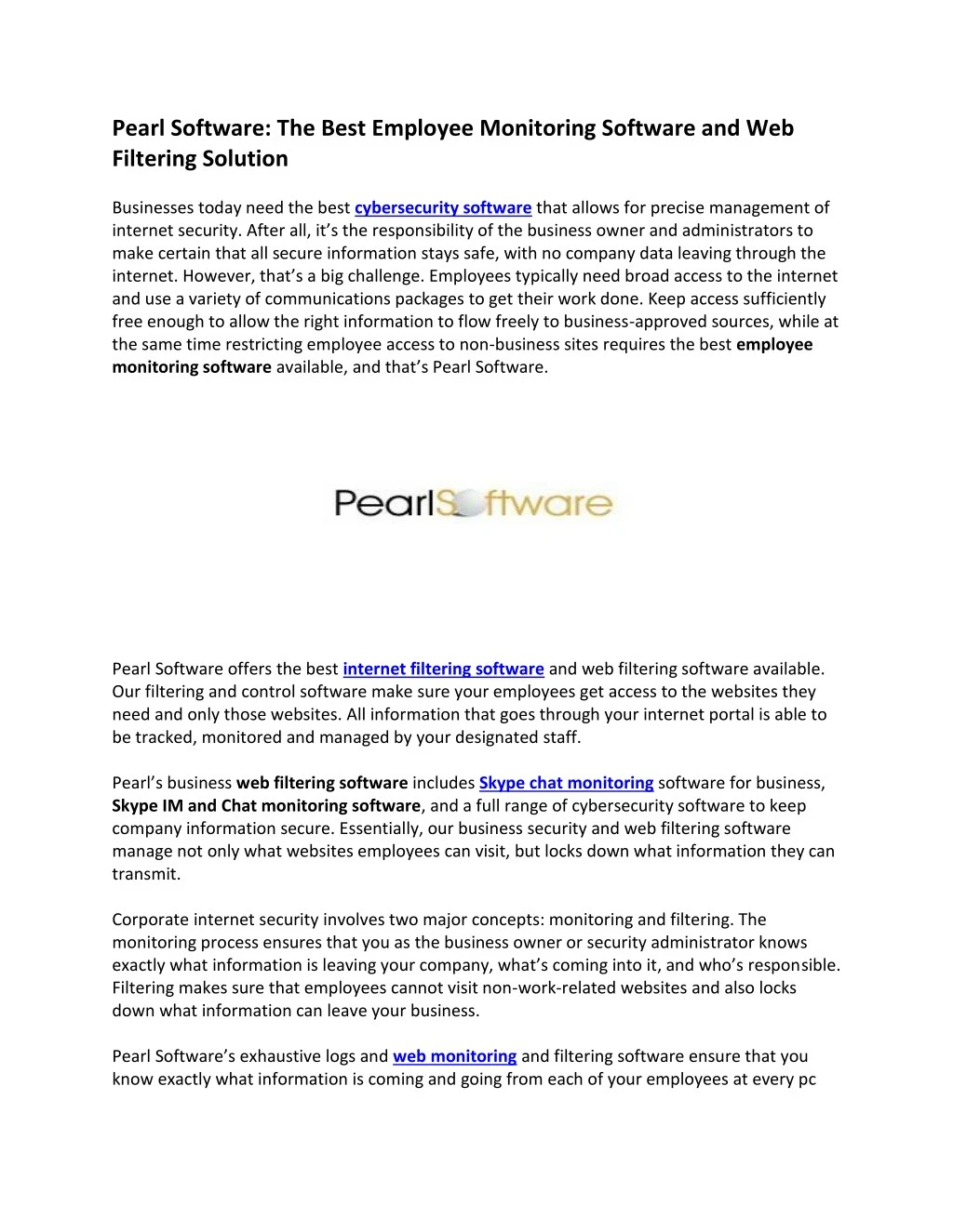 pearl software the best employee monitoring
