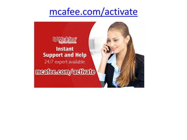 mcafee com activate