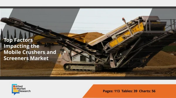 mobile crushers and screeners market