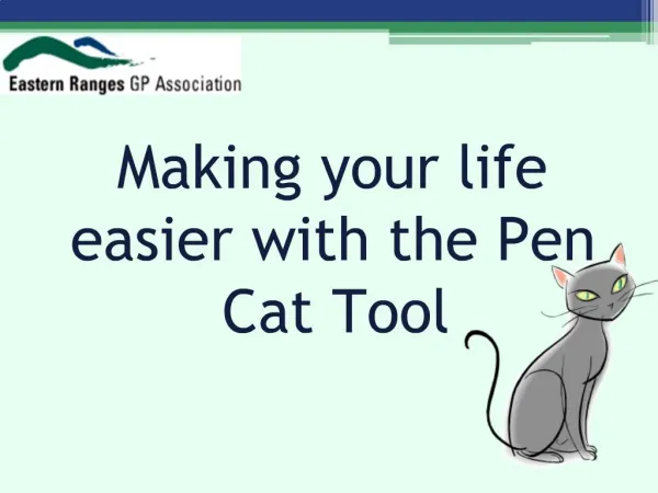 Making your life easier with the Pen Cat Tool