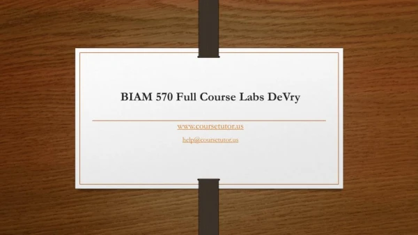 biam 570 full course labs devry