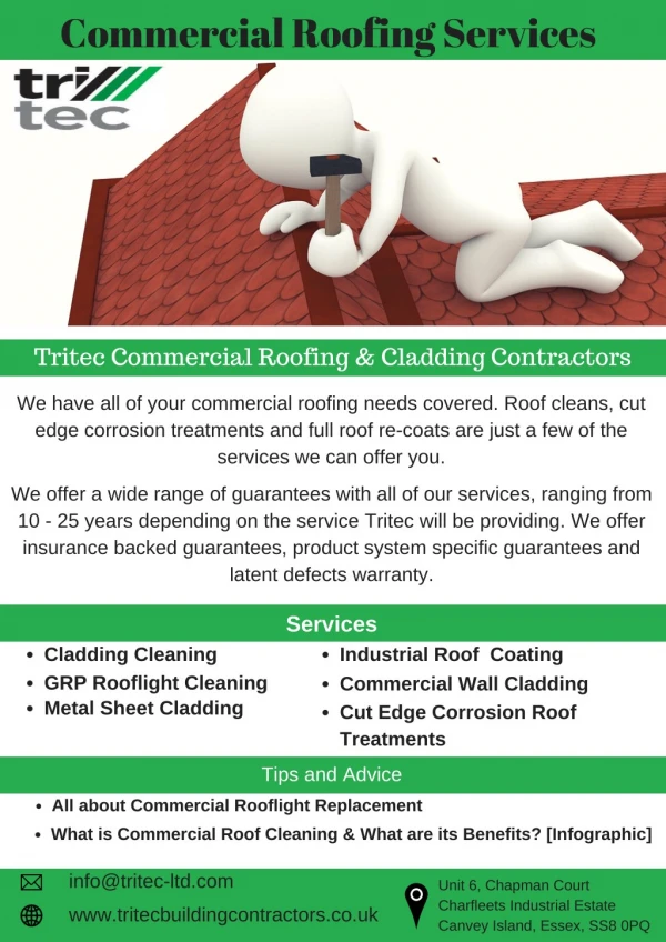 Commercial Roofing Services _ Tritec Building Contractors