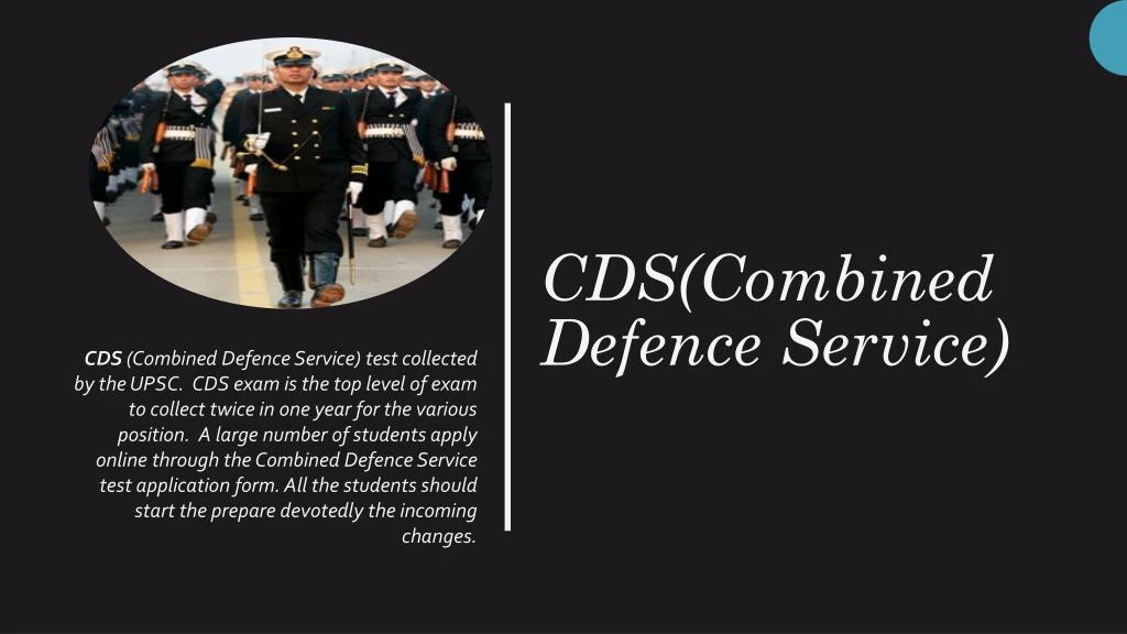 cds combined defence service