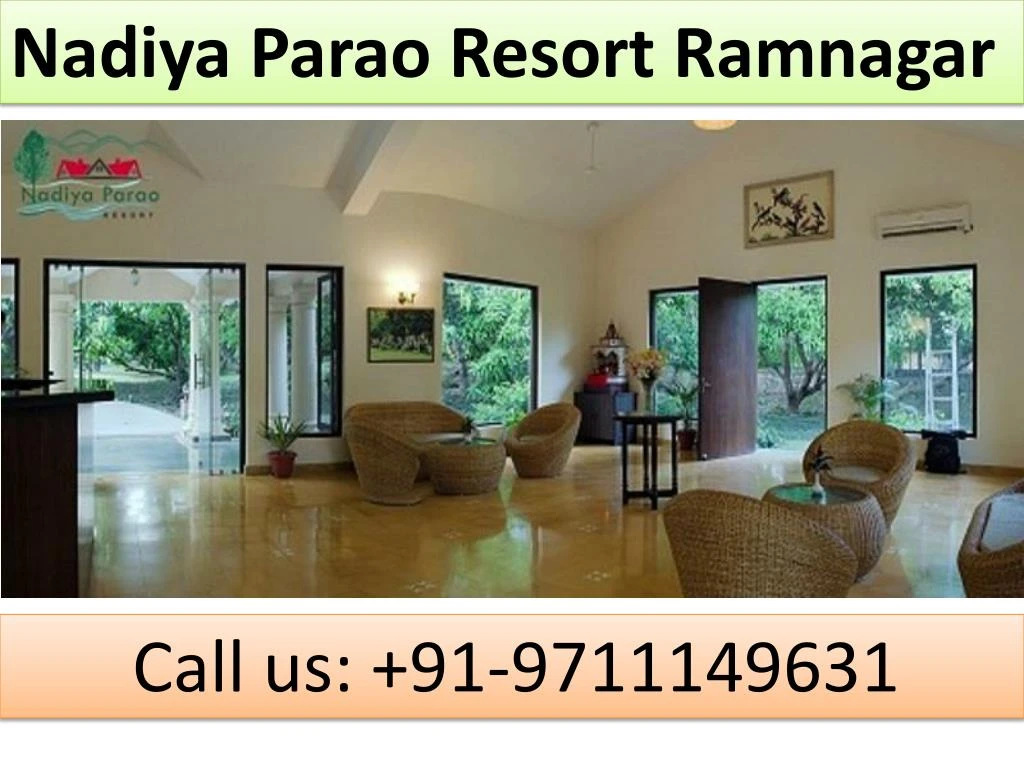 nadiya parao resort ramnagar