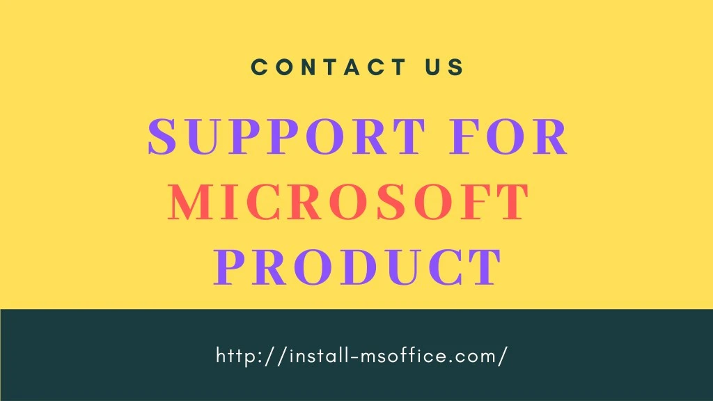 c o n t a c t u s support for microsoft product