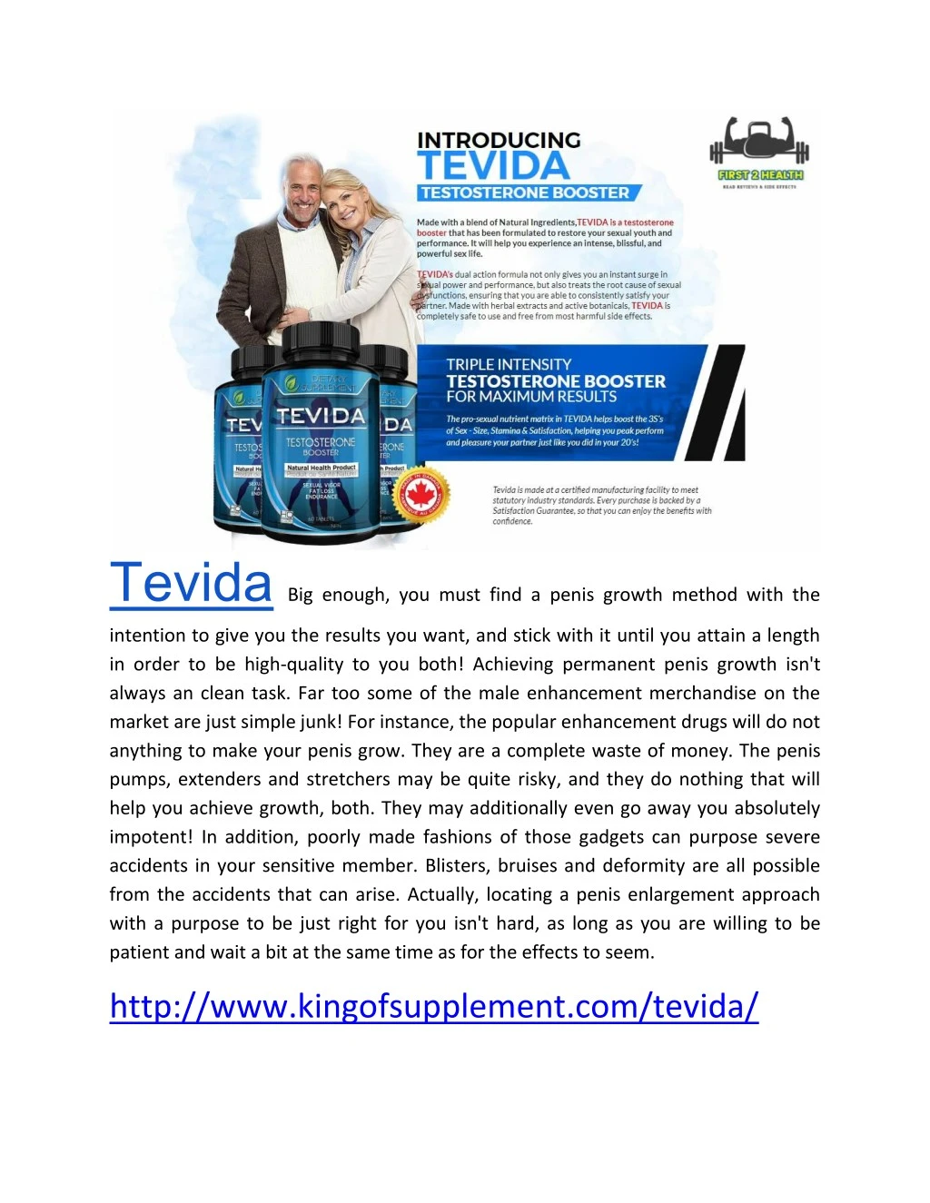 tevida big enough you must find a penis growth