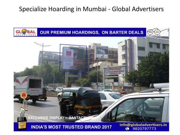 Specialize Hoarding in Mumbai - Global Advertisers