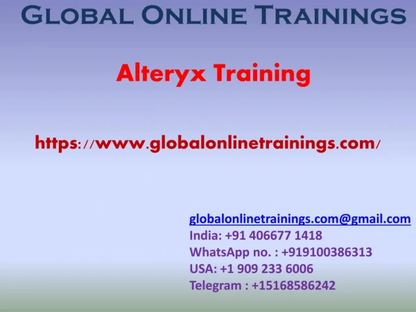 alteryx training | alteryx 11.x predictive analytics online course-GOT
