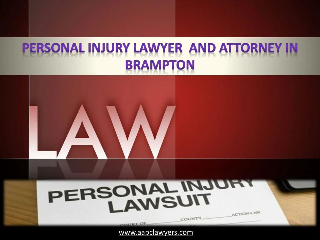 personal injury lawyer and attorney in brampton