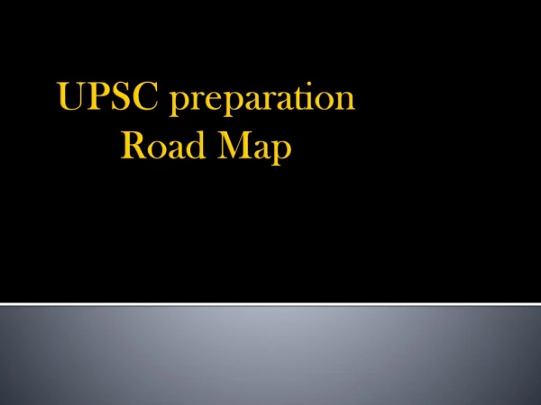 UPSC preparation Road Map