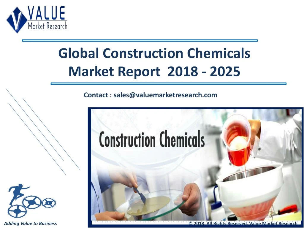 global construction chemicals market report 2018