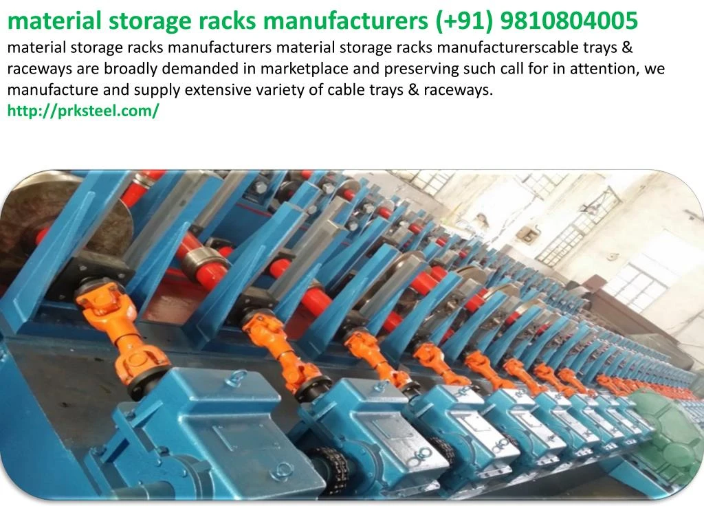 material storage racks manufacturers
