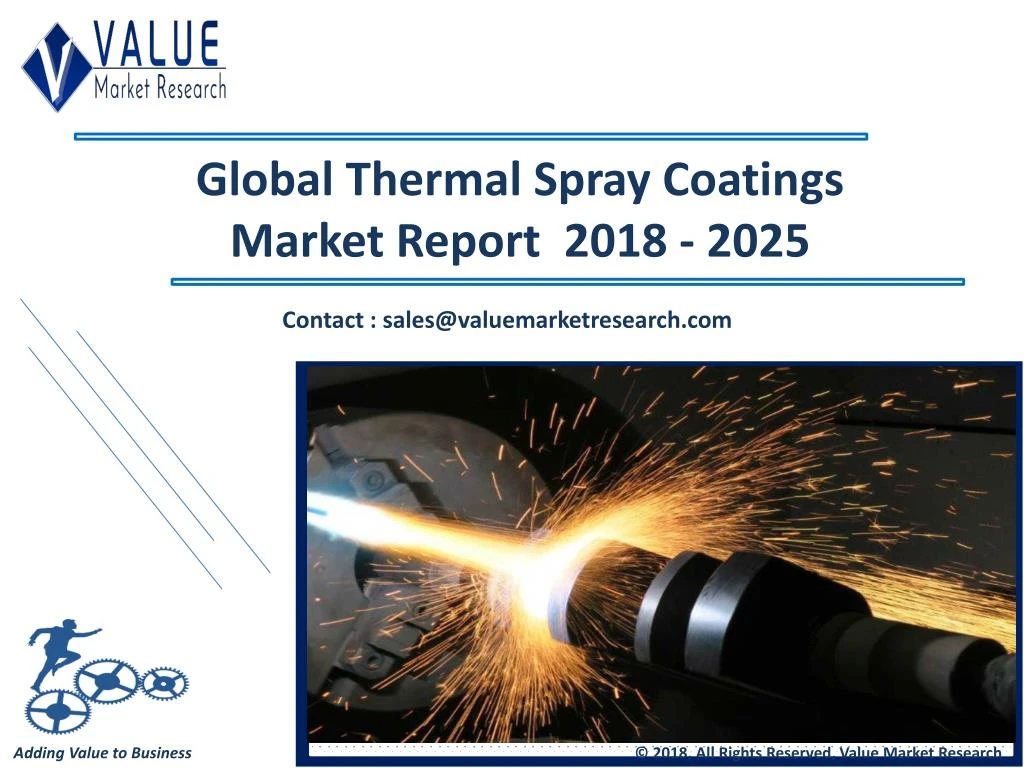 global thermal spray coatings market report 2018