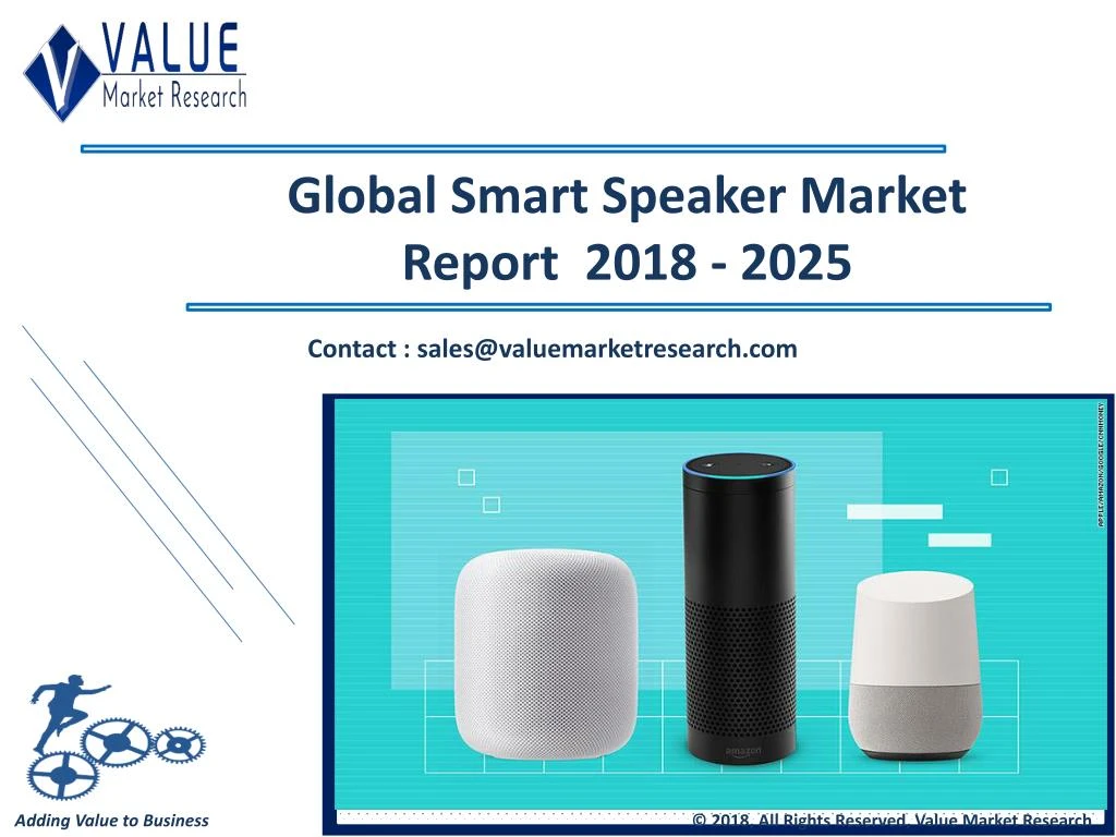 global smart speaker market report 2018 2025