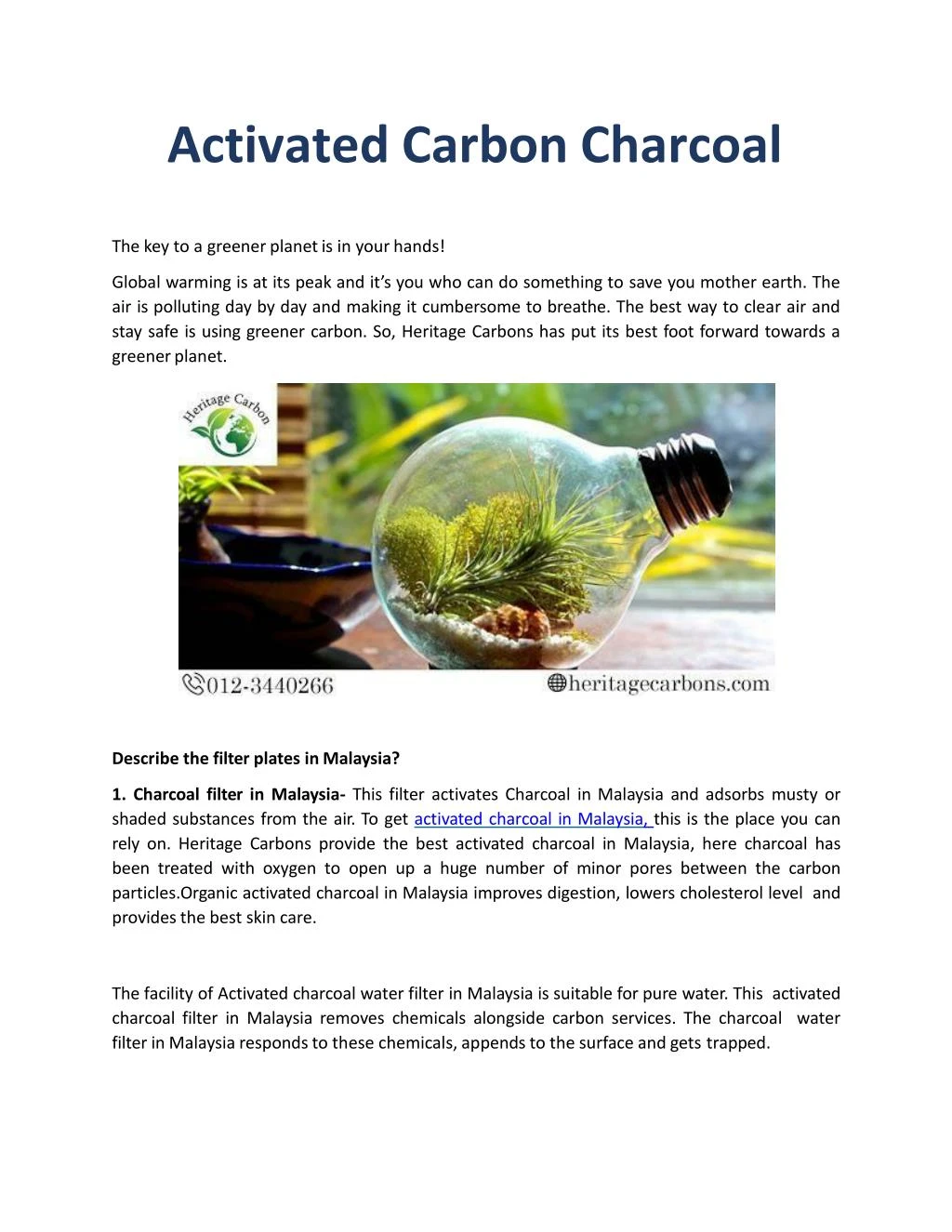 activated carbon charcoal