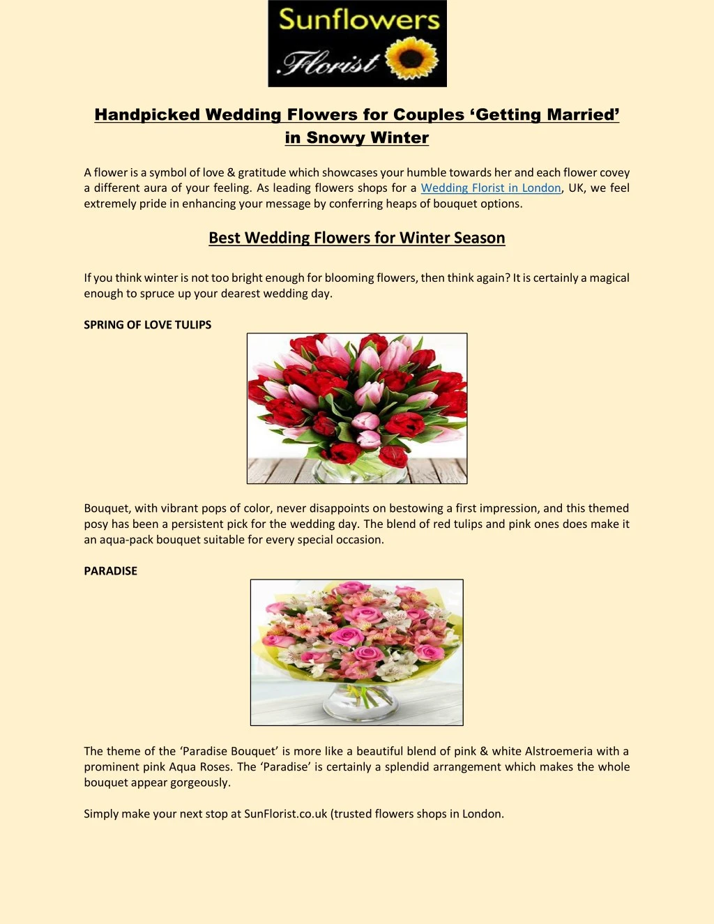 handpicked wedding flowers for couples getting