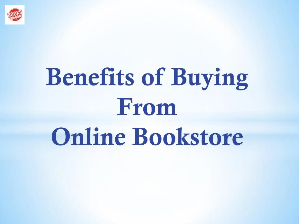 benefits of buying from online bookstore