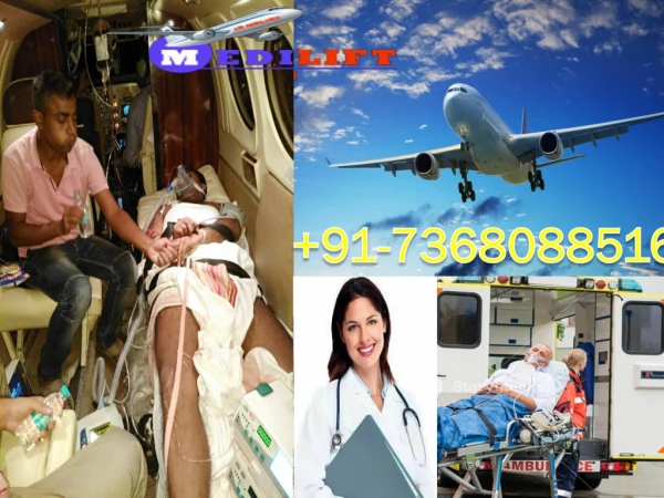 World Best and Safe Air Ambulance Services in Ranchi with ICU