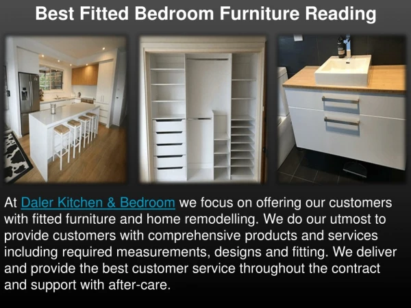 Best fitted furniture reading