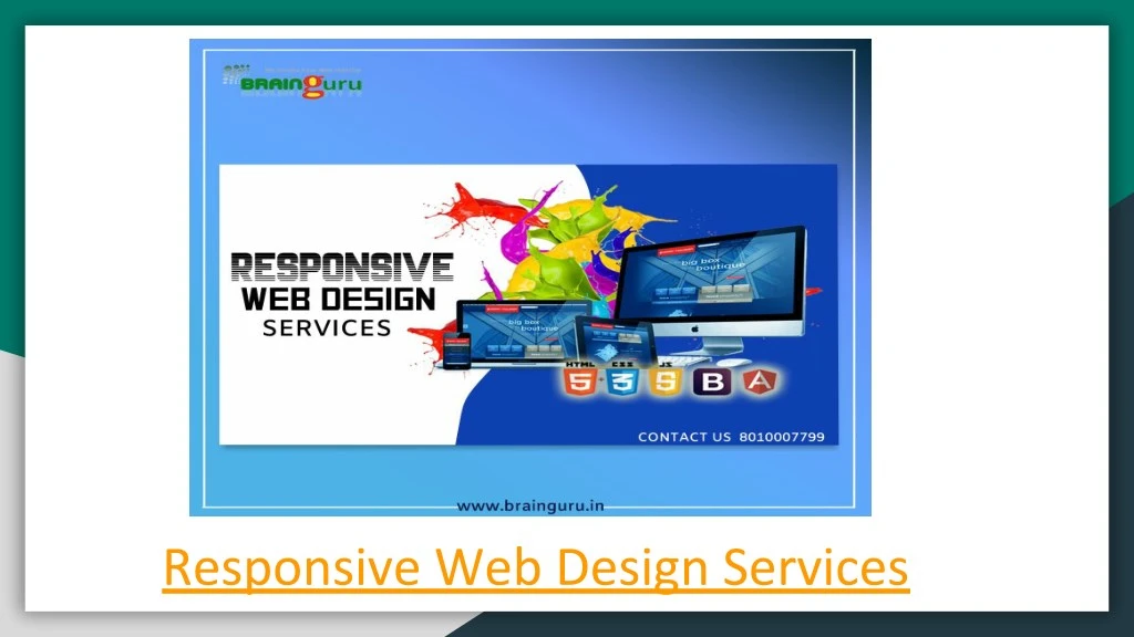 responsive web design services