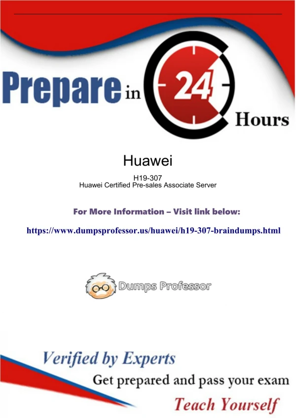 Latest H19-307 Exam Questions With Valid Huawei Dumps