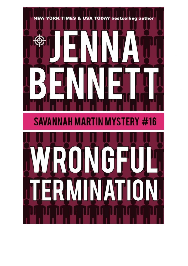 Free Wrongful Termination By Jenna Bennett in format PDF / EPUB / Mobi