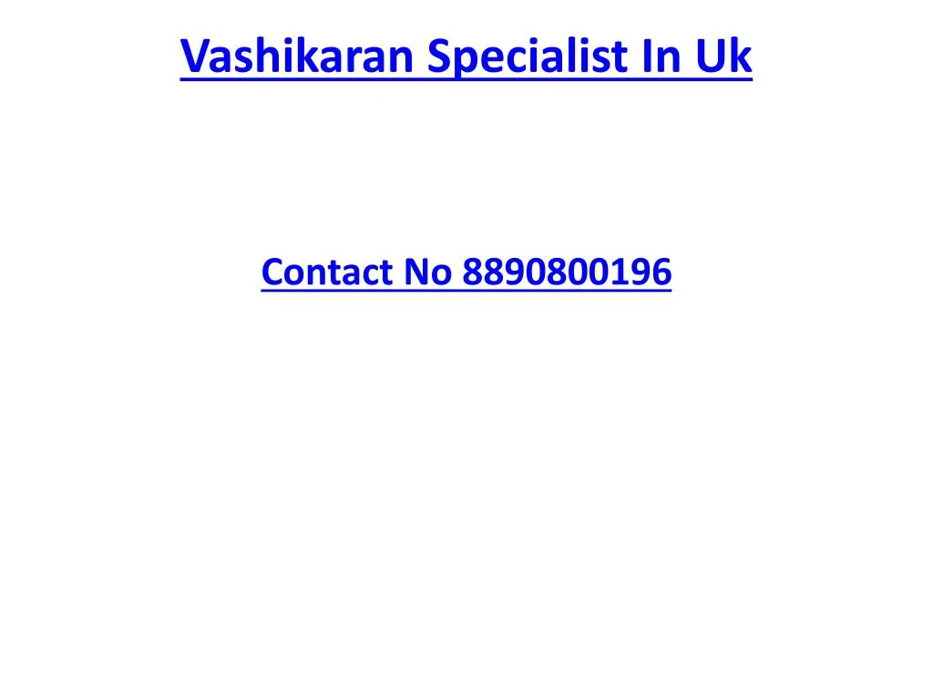vashikaran specialist in uk