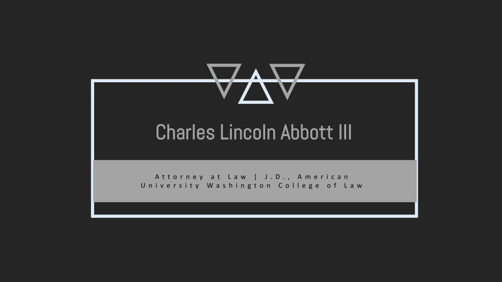 charles lincoln abbott iii