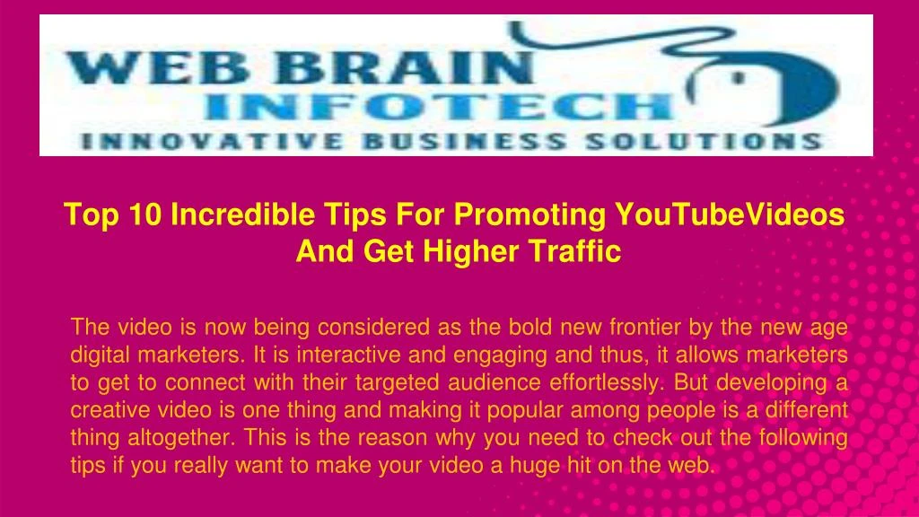 top 10 incredible tips for promoting