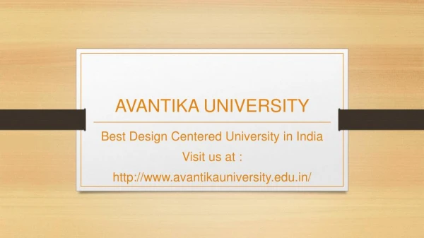 Top Engineering College in Ujjain | Avantika University