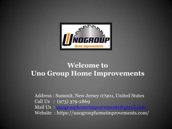 Home Improvements Summit at Uno Group Home Improvements