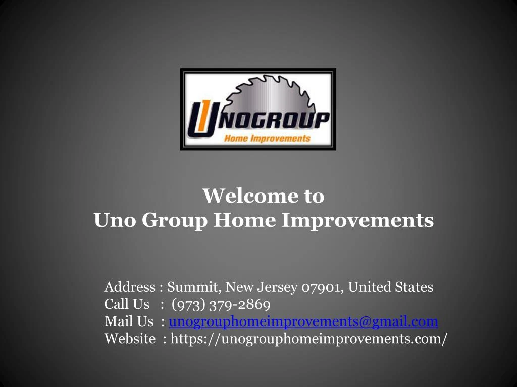 welcome to uno group home improvements