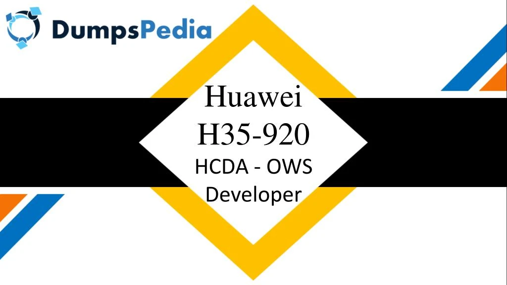 huawei h35 920 hcda ows developer