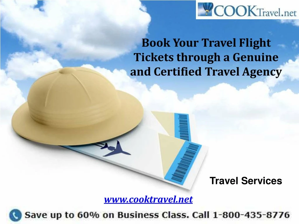 book your travel flight tickets through a genuine