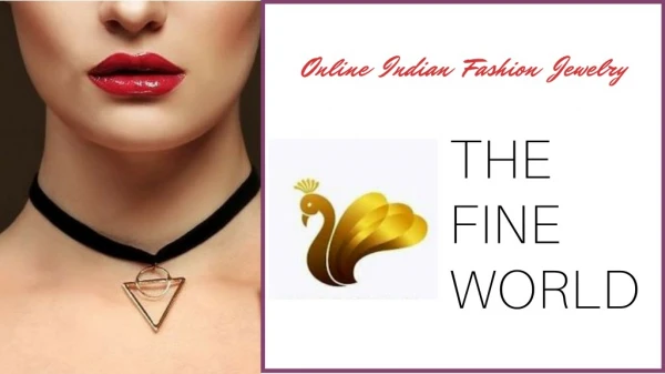 Stylish Jewellery Online - The Fine World