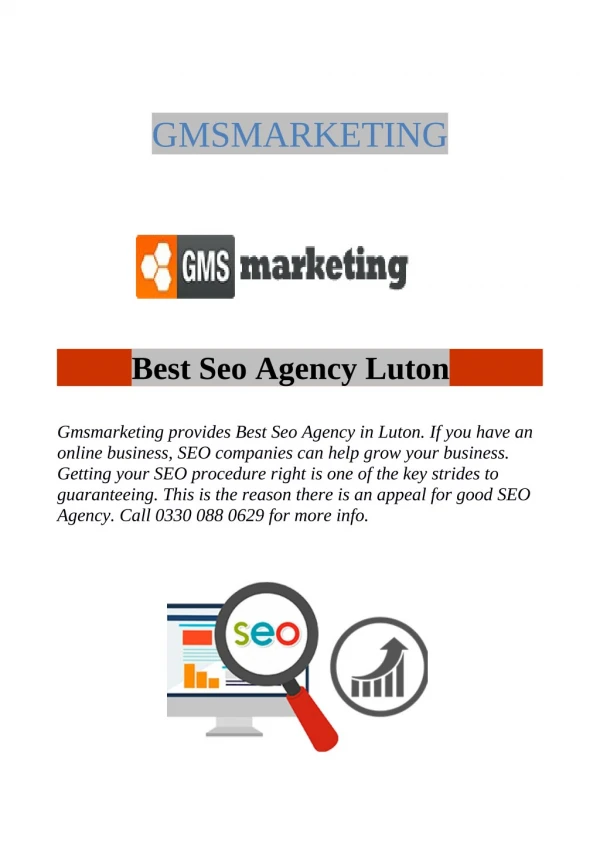 Best Seo Agency Luton