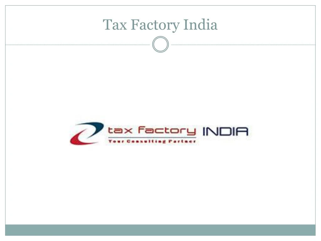 tax factory india