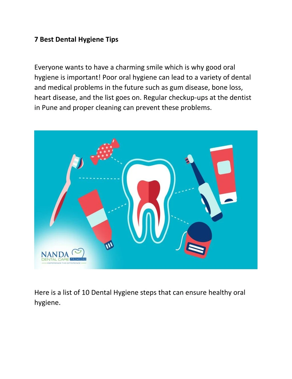 7 best dental hygiene tips