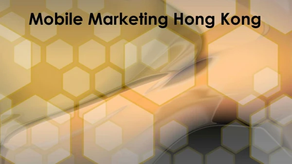 Mobile Marketing Hong Kong