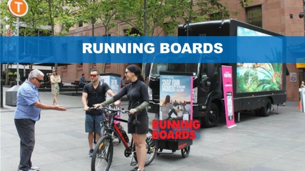 Running Boards Redefine the Formats of Outdoor Advertising