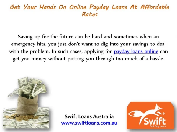 Online Payday Loans