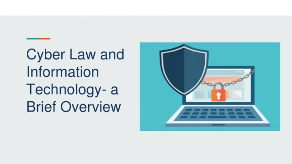 Cyber Law and Information Technology