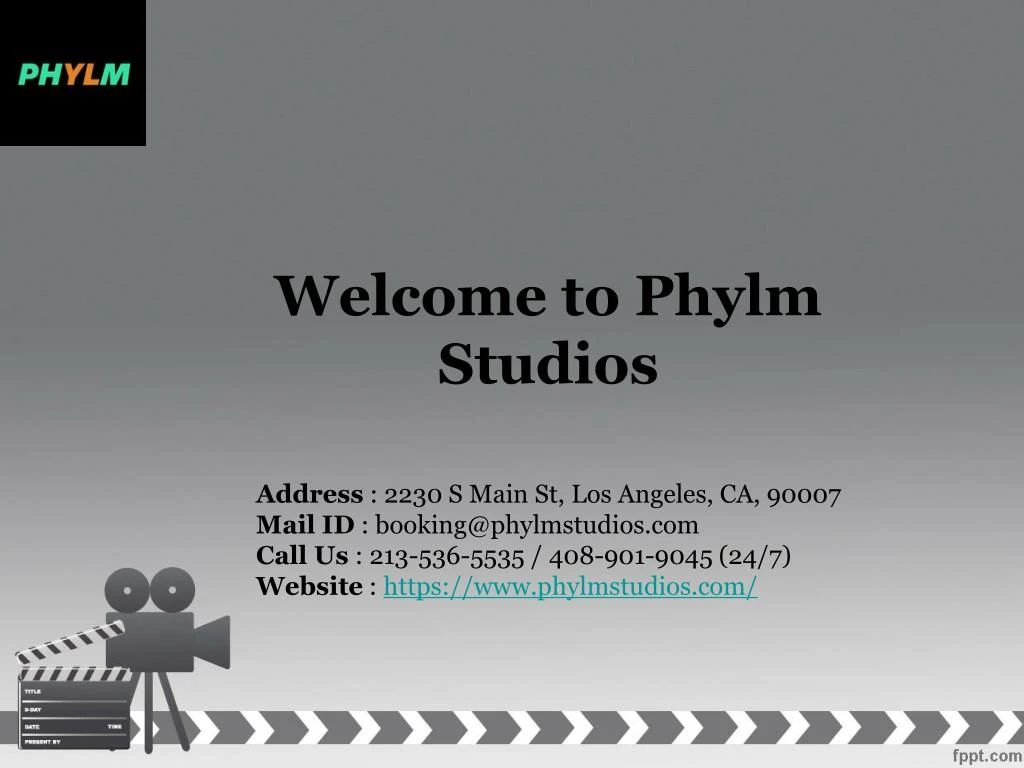 welcome to phylm studios